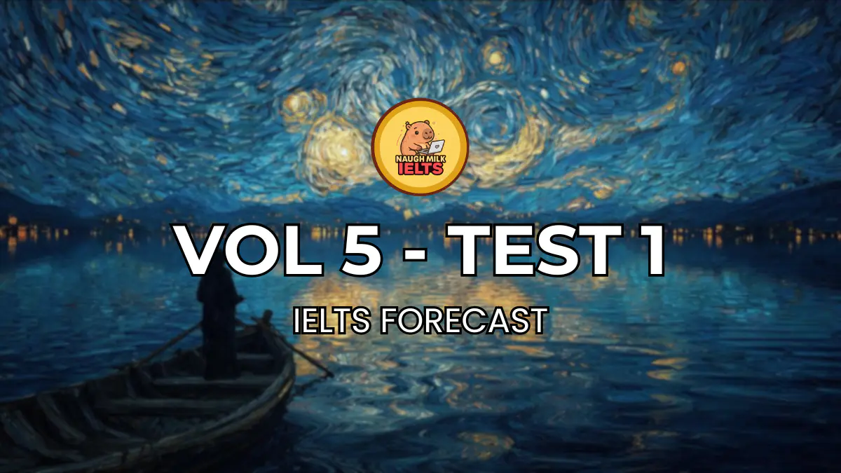 VOLUME 5 - TEST 1 - LISTENING